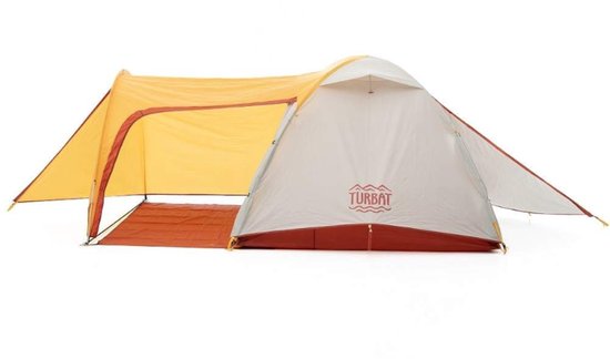 Turbat Borzhava XL 3 Alu - lichtgewicht tent - 3 persoons - Geel van Turbat — afbeelding 2