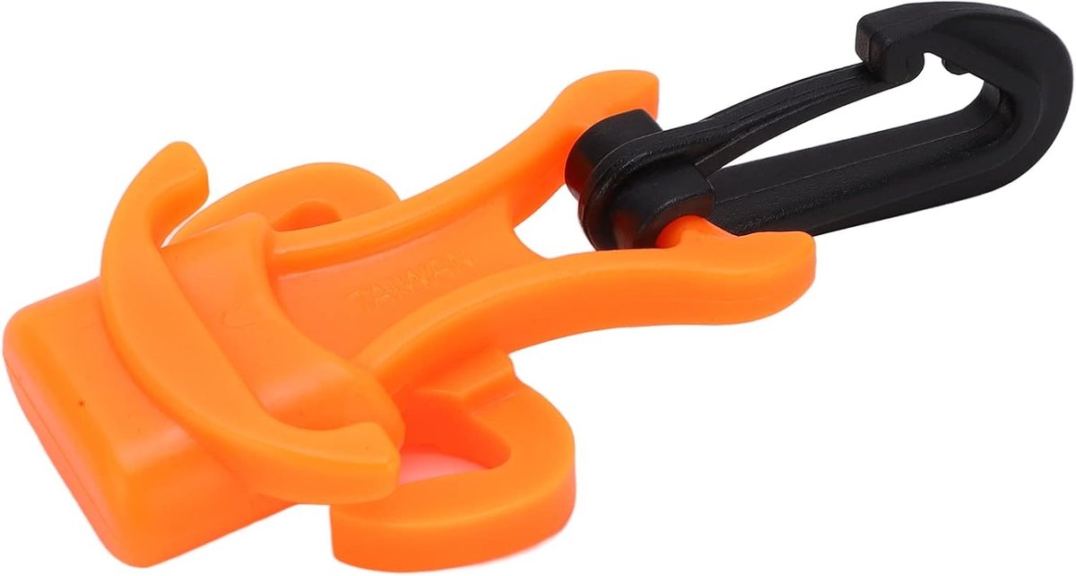 Dailygoods- Octopus Houder - Duikaccessoire - Beugel voor Nozzle - D-Ring Clip - Lichtgewicht - Bescherming tegen Zand - Regulator Houder