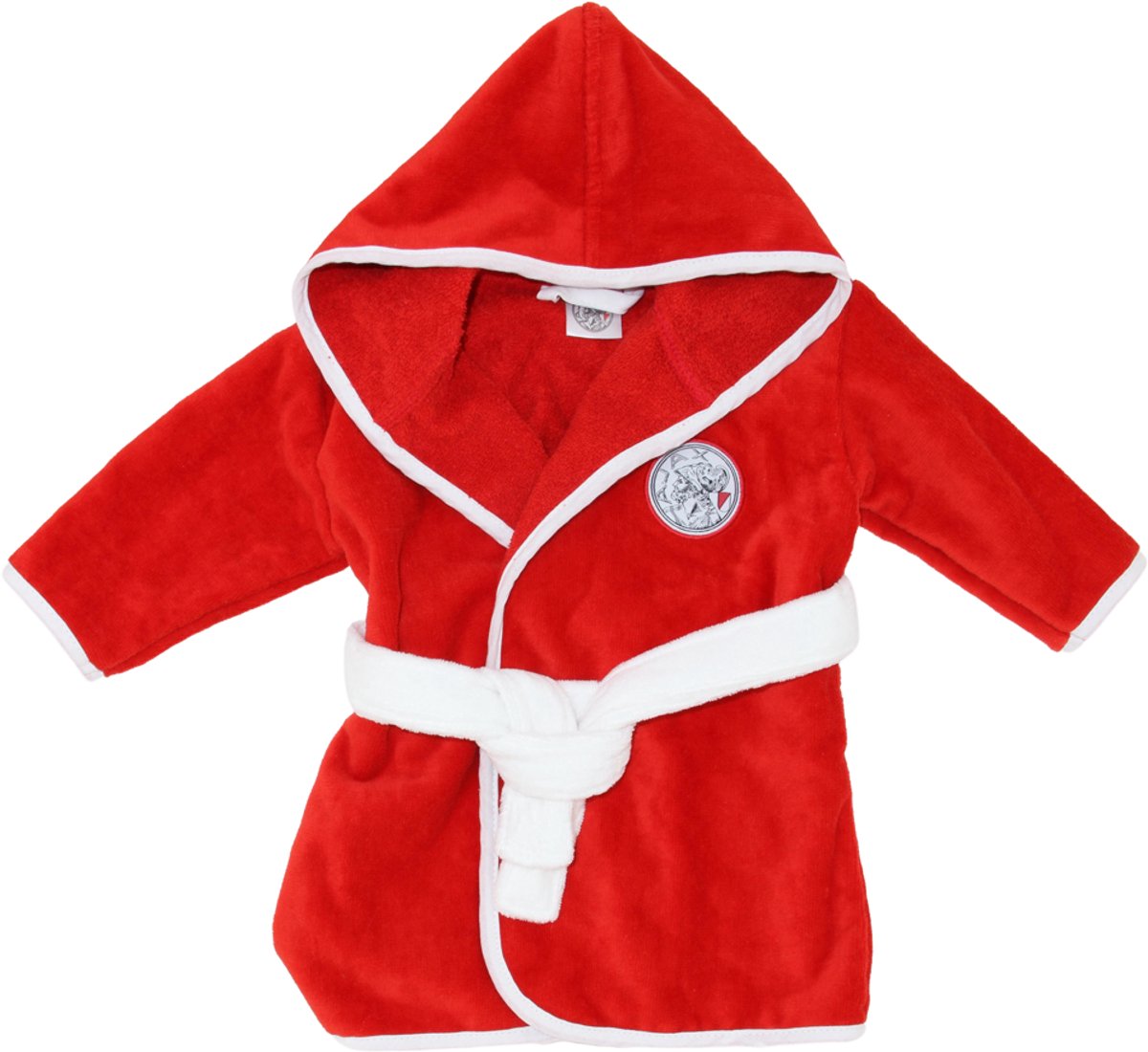 Ajax-baby badjas rood
