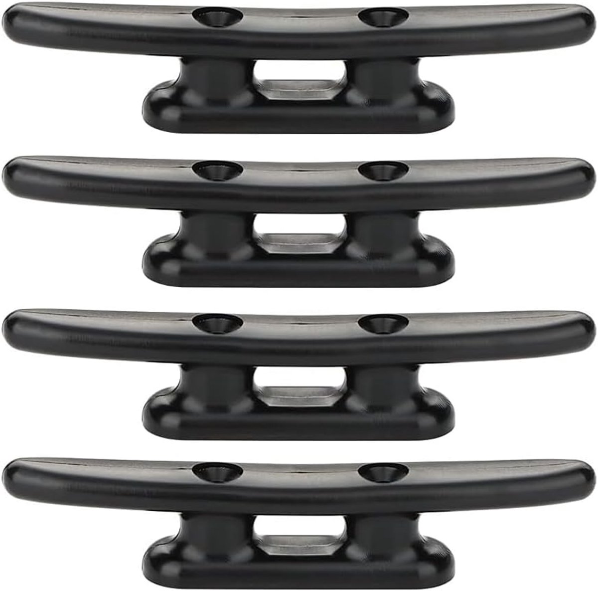 4 stuks aanmeerlampen van hoogwaardig nylon, aanleglamp, bootlamp, kunststof lamp, nylon lamp, bootlamp, kajak, beleg-lamp (100 mm)