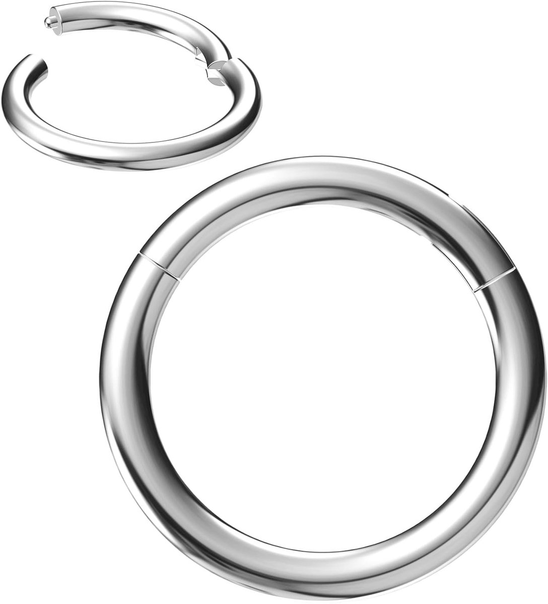316L chirurgisch staal glitter microdermale piercing ankertopjes