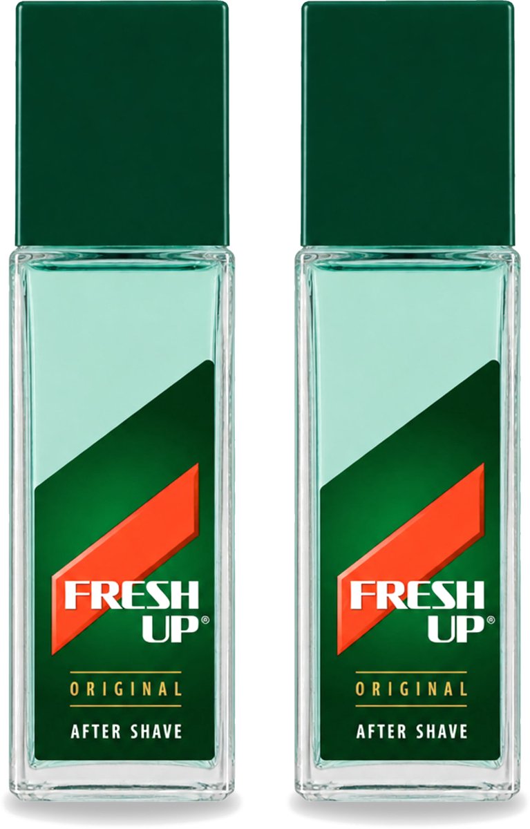 2 x Fresh Up - Aftershave Lotion - Original - Depper - 100 ml - Voordeelverpakking - 2 stuks