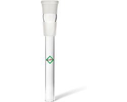 Weedness Pipe Glass Chillum 18.8mm Head 17cm - Accessory Chillum Adapter Mouthpiece Steckchillum Connection - ShopVlot
