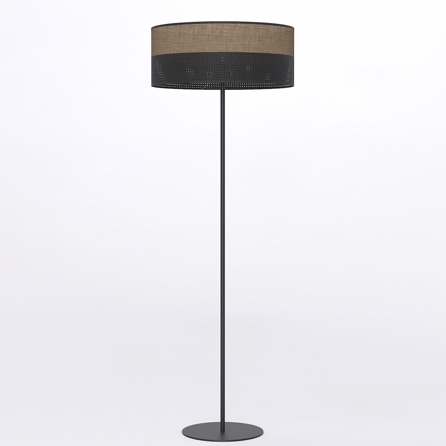 Emibig KARBON LP1 BL BROWN - Minimalistische vloerlamp voor elke ruimte