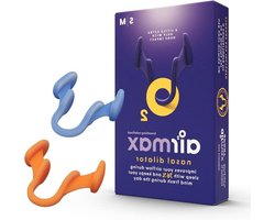 Neusspreider - Ademhalingshulpmiddel - Vrijer door de neus ademen - 76% meer lucht - Small & Medium - Blauw & Oranje