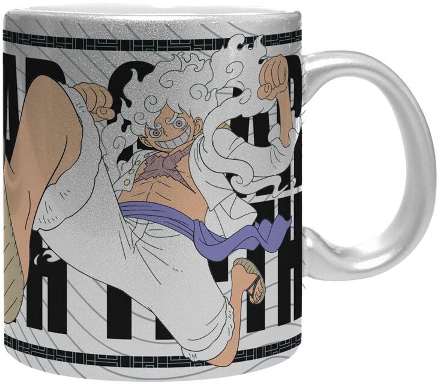 One Piece Luffy Gear 5th - Silber Edition Unisex Kop - meerkleurig - Standard