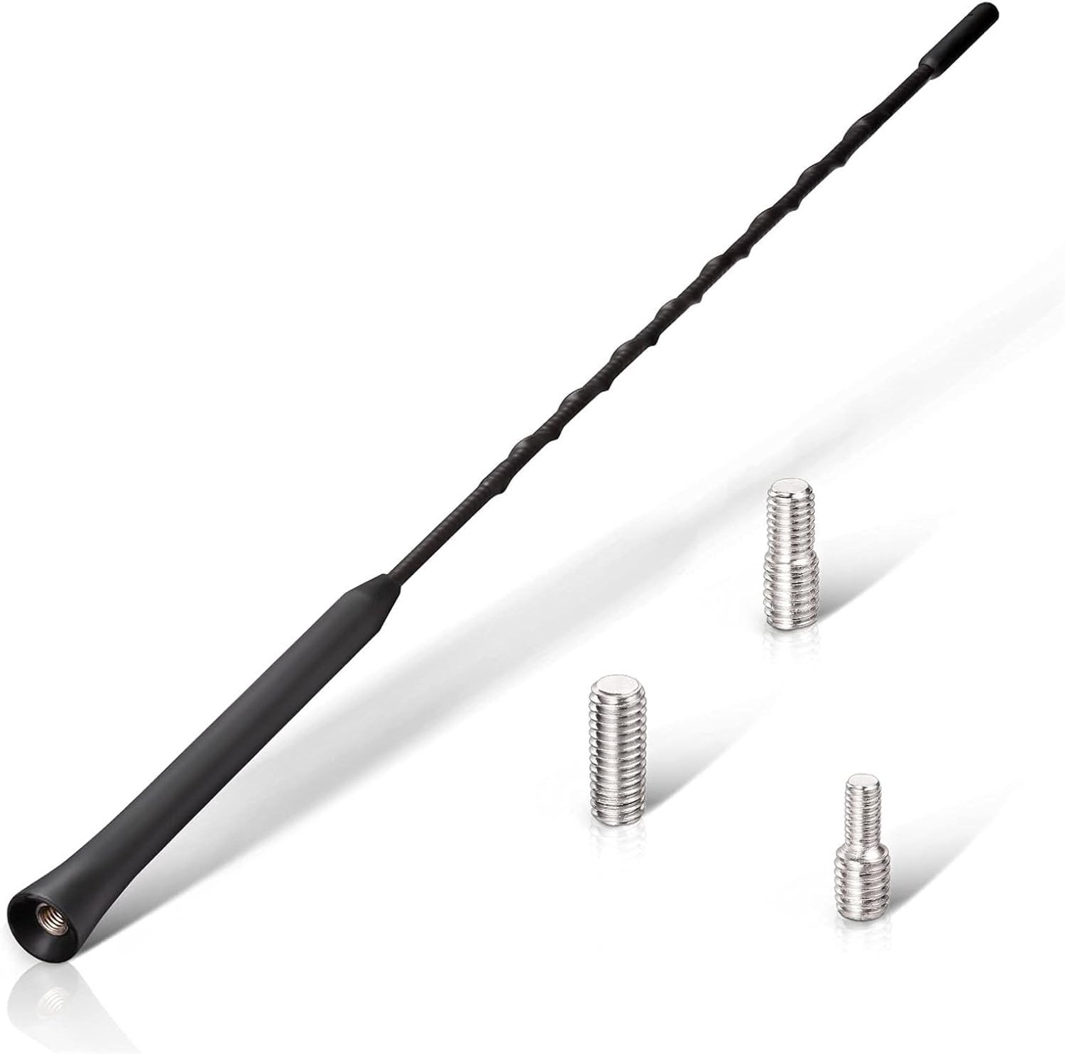 Dakantenne voor auto 40 cm - compatibel met FM- en DAB-radio's - sportief design - optimale ontvangst - m-winkel