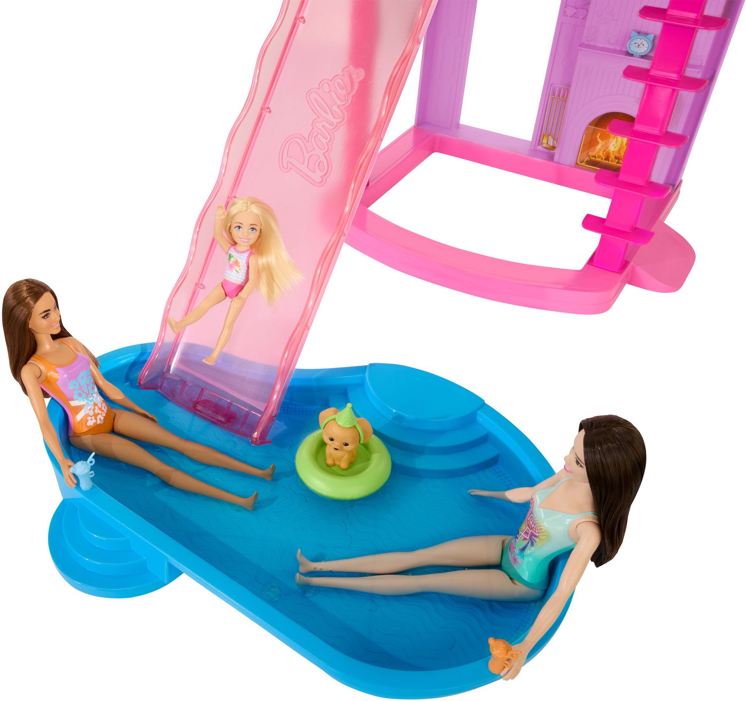 Barbie Droomhuis Poppenhuis - Meer dan 65 onderdelen - inclusief meubels — afbeelding 7
