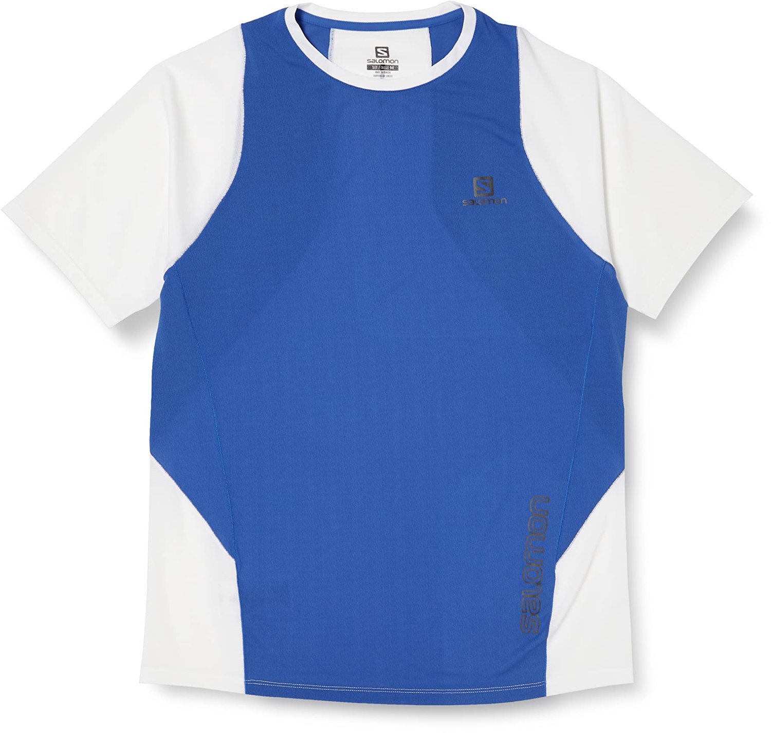 Salomon Sense Aero SS Tee Hardloop T-shirt Heren Blauw