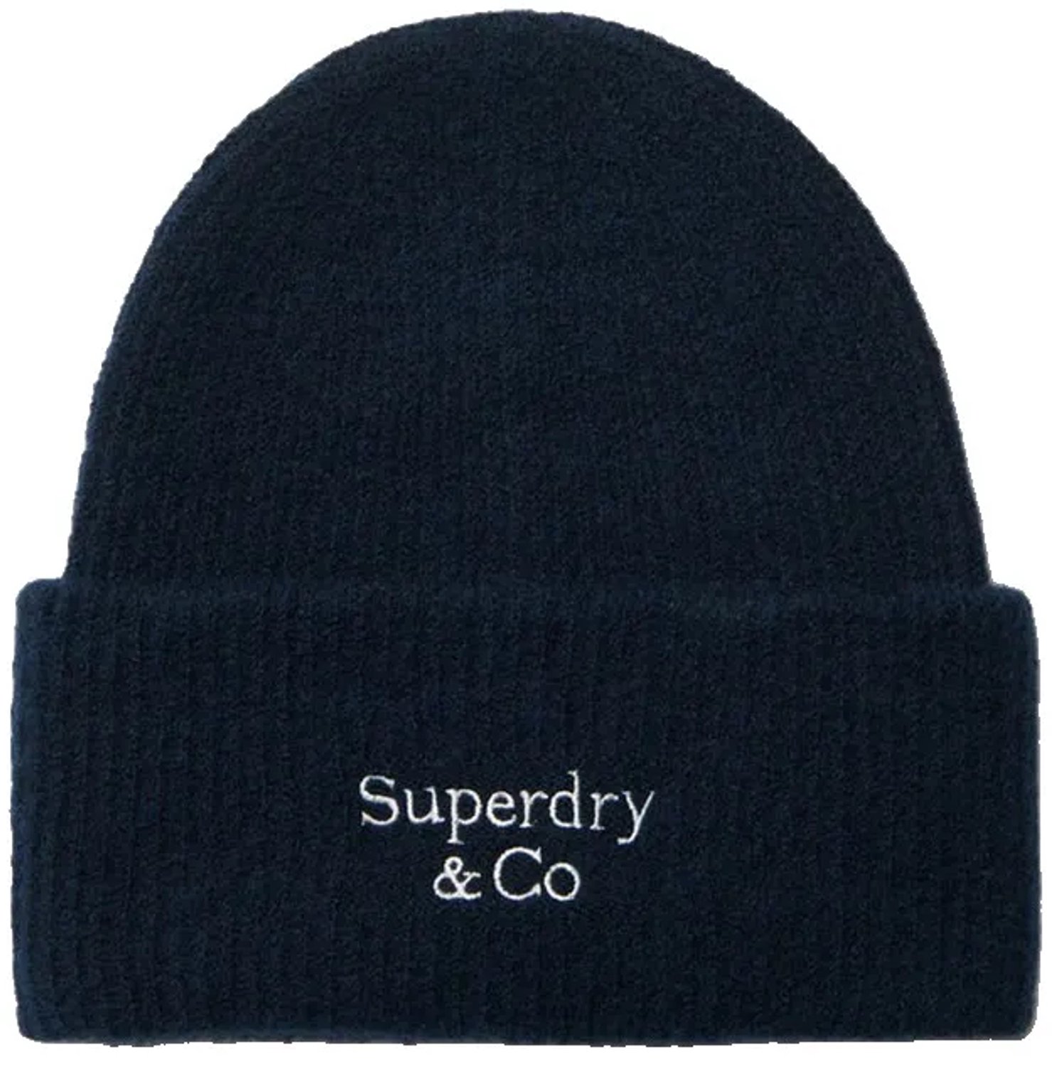 Superdry Heritage Rib Knit Muts Blauw