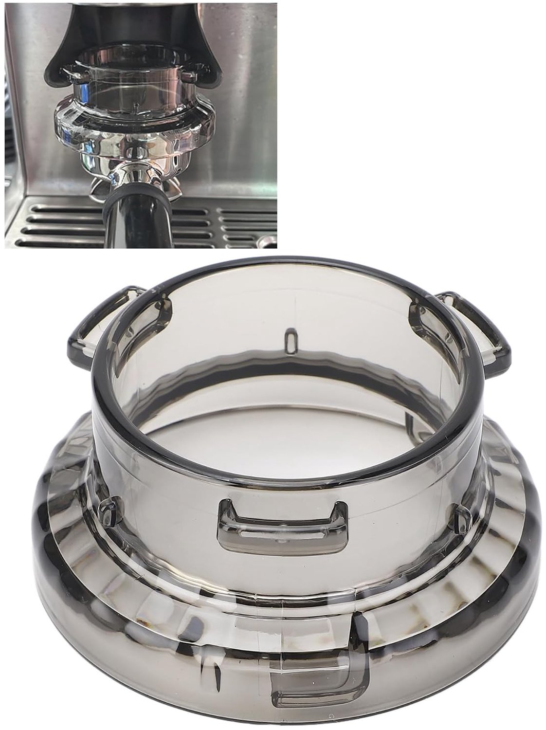 Doseertrechter 54 mm - handvat - poederverspreiding - ideaal voor espressomachine - m-winkel