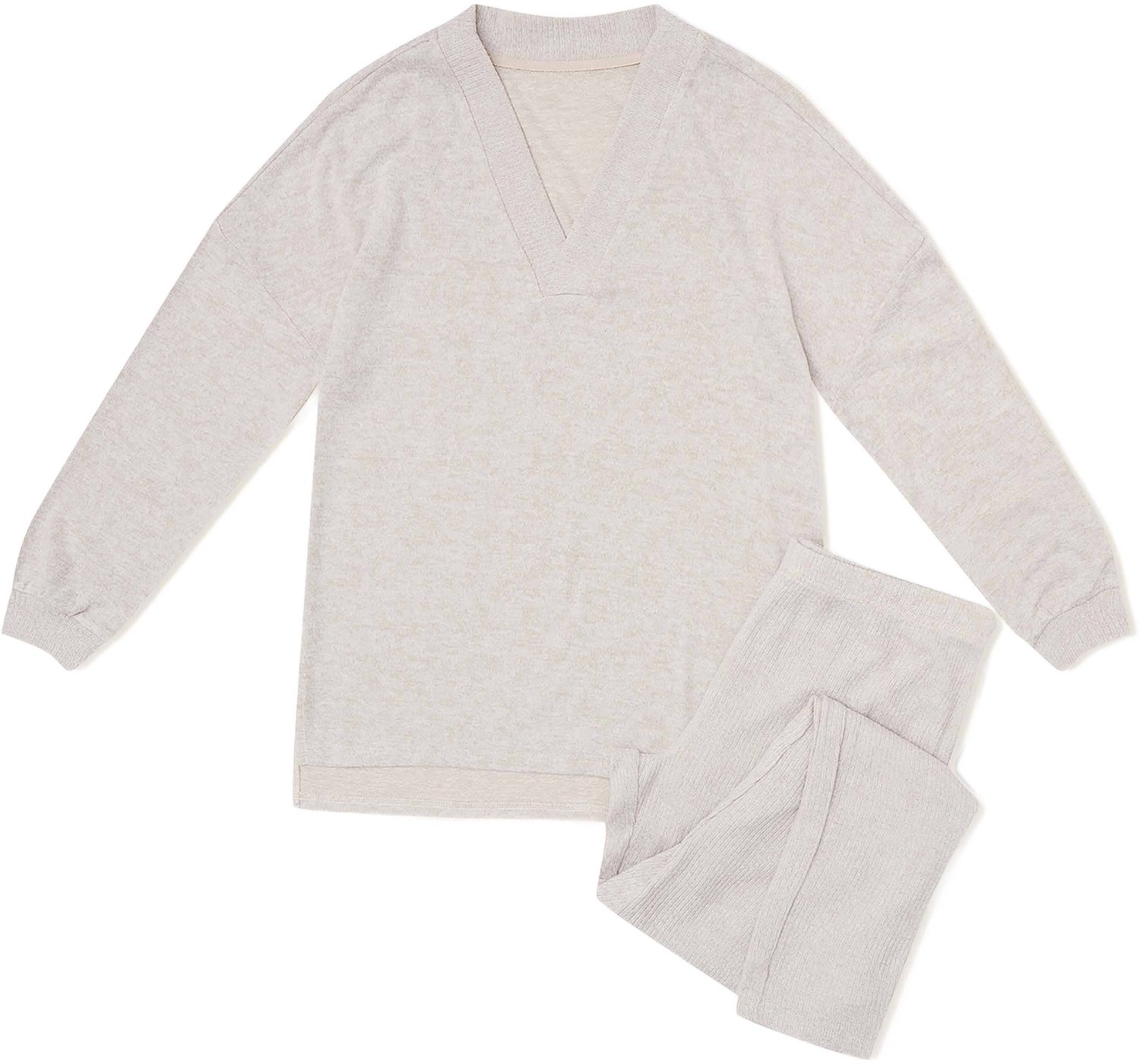 ESOTIQ Move - Damespyjamaset Beige