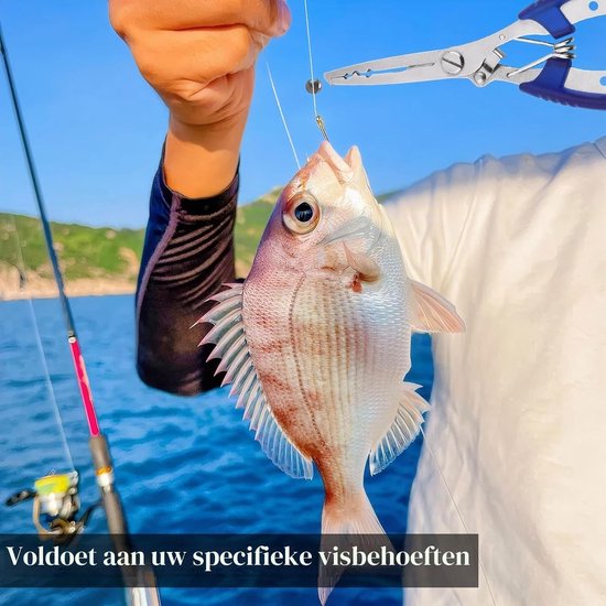 Removable Loodgewichten voor Vissen, Assortiment Doos met Diverse Maten, Ideaal voor Hengelsport en Vissers — afbeelding 4
