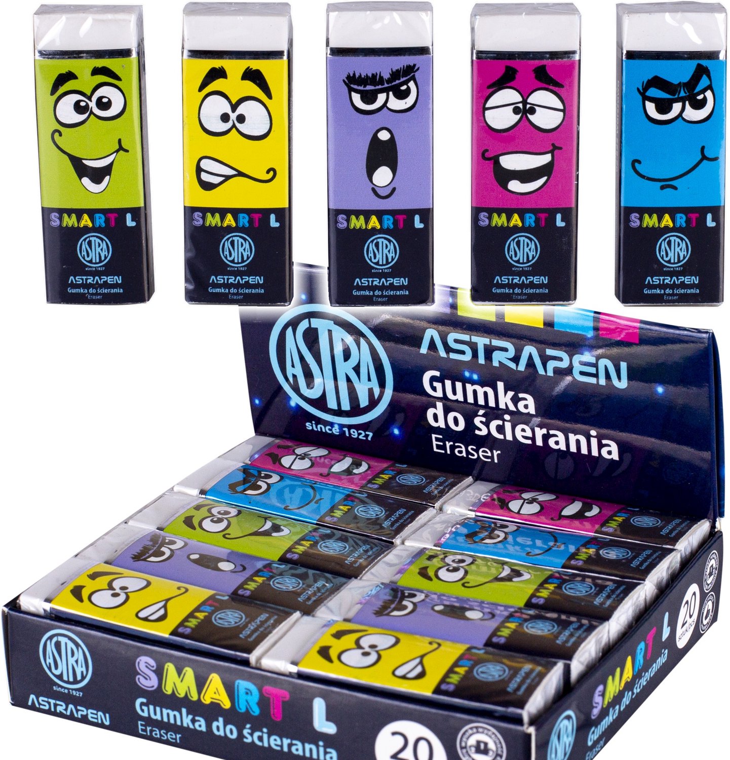 ASTRA Smart L Grote Gum - Zacht en Vlekkeloos Wissen