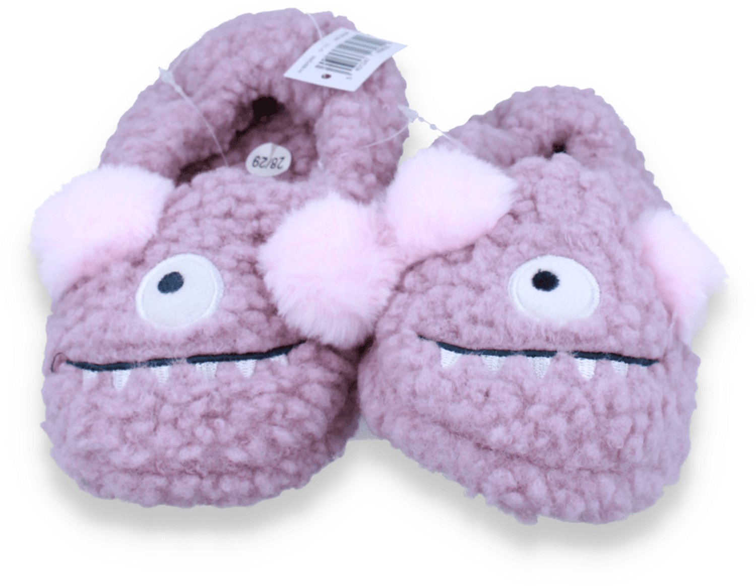 Mode-mania Meisjes Pantoffel | Lila | Maat: 32