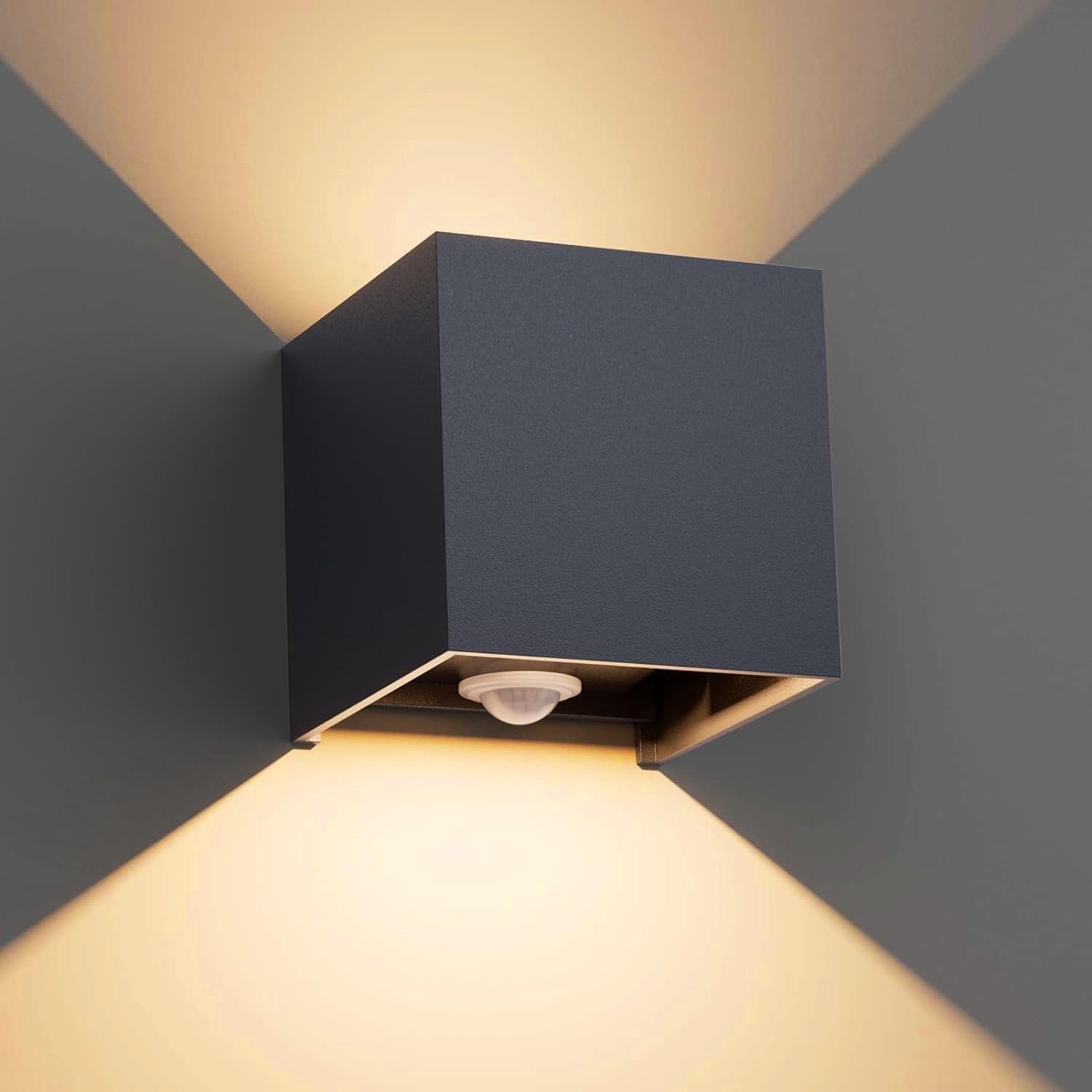 QEVA Booglamp - Vloerlamp - Leeslamp - Antraciet - 10cm x 10cm x 10cm