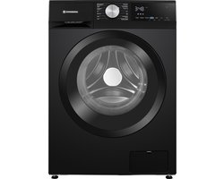 Wisberg WBWM1A4B9NB - Wasmachine - Energieklasse A-40% - 9 kg - 1400 toeren - Stoomfunctie
