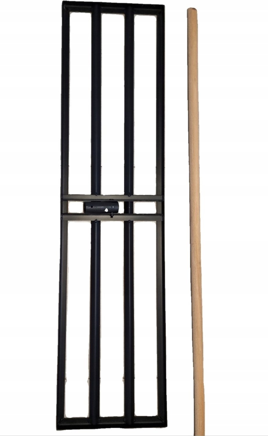 Merkloos Grondnivelleerder 120 cm met Lange Steel 195 cm