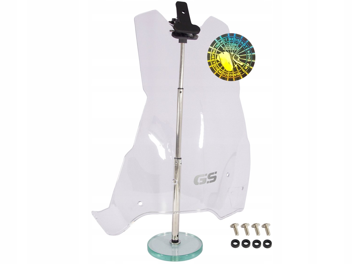 Verhoogde Heldere Windscherm voor BMW F 650/800 GS (2008-2016) - 10cm Extra