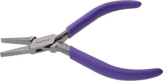 Purple Handle Flat Nose Pliers — afbeelding 3