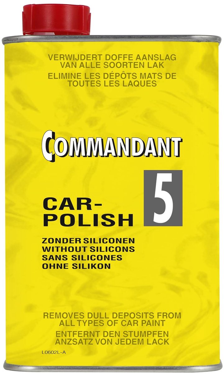 Auto Waskracht No. 5 - Mild Polijstmiddel voor Doffe Lak