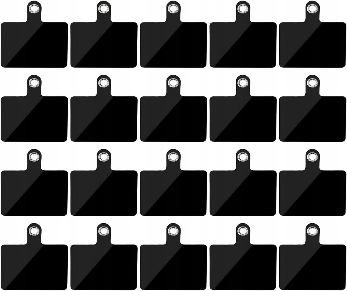 20x Telefoon Lanyard Tag - Metalen Ring, Universeel
