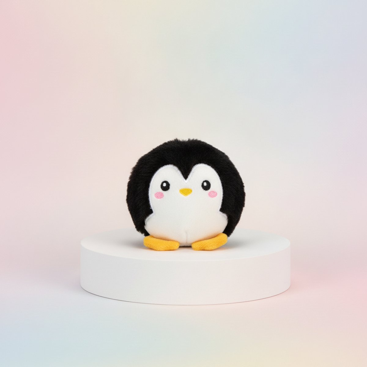 Wurm Pluche anti-stressbal schaap / pinguïn / zeehond / hond – 9 cm – assorti