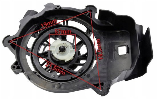 terugslagstarter voor Briggs & Stratton B&S-motor 650EXi, 675EXi / 594062 — afbeelding 3