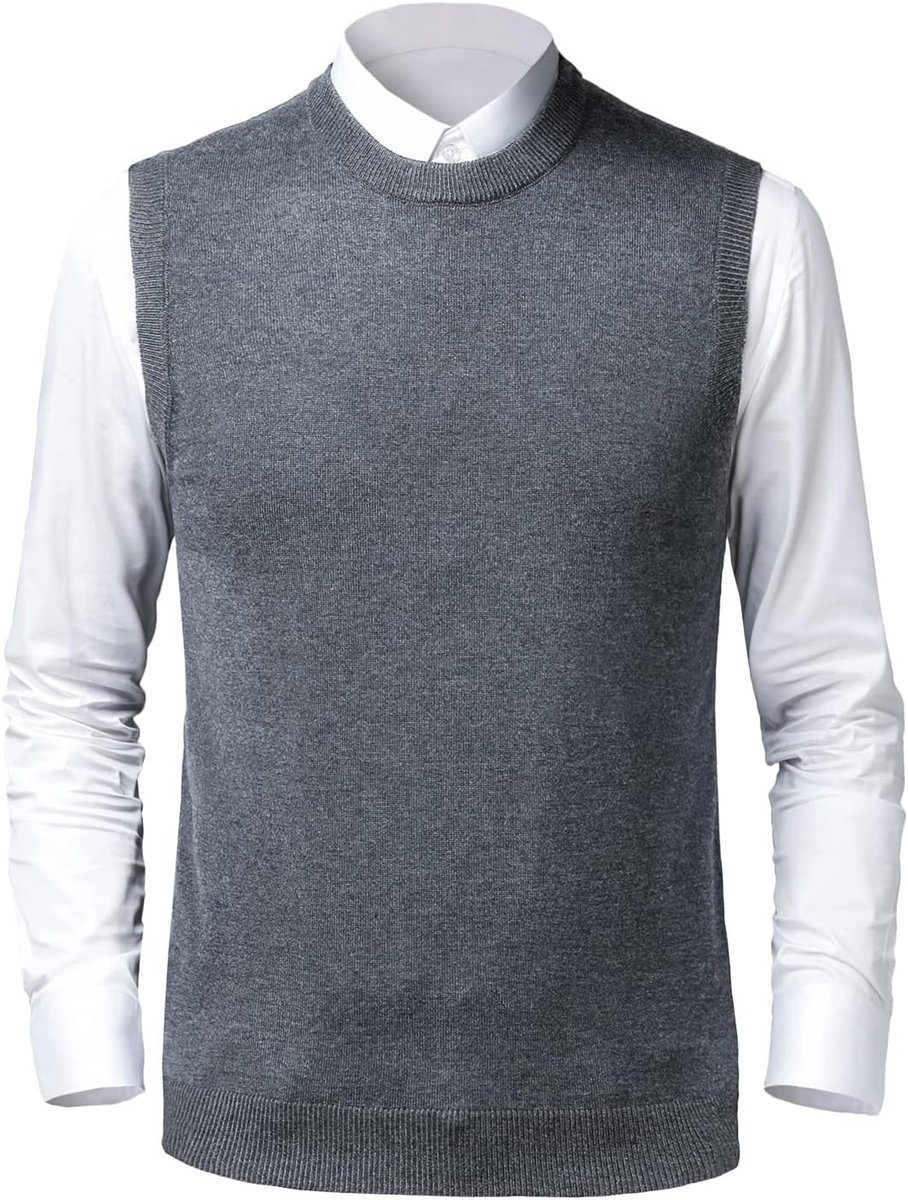 Gebreid Vest Mouwloos Slipover Trui Vest Wol Mix Warme Gilets Klassieke Zakelijke Truien Truien Herfst Winter Gentleman Tank Tops