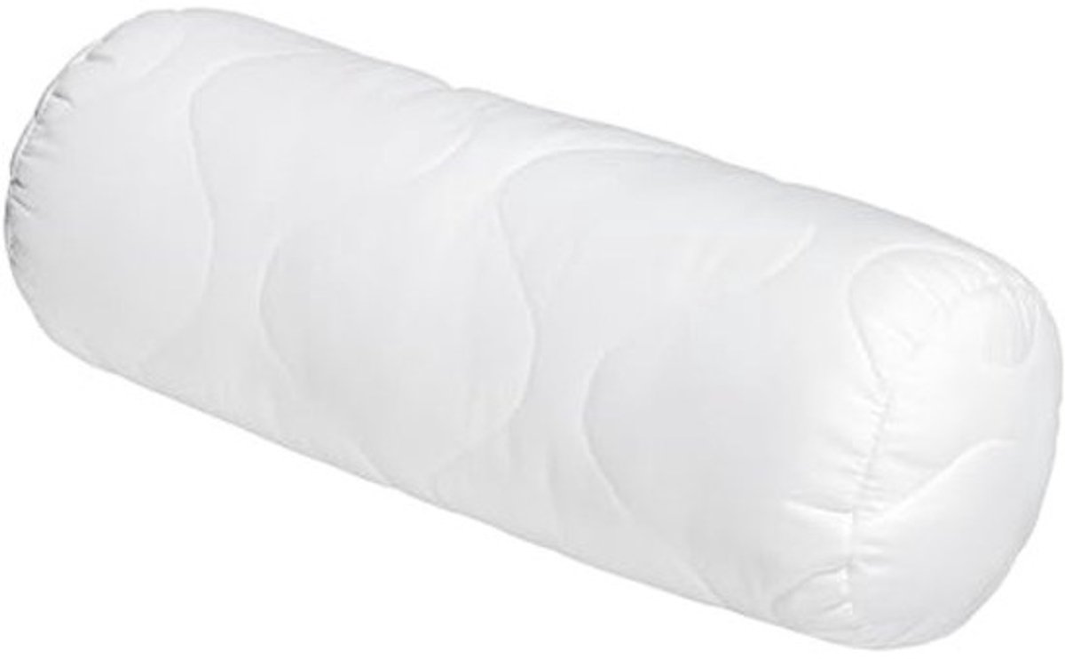 Kussen met ritssluiting - 100% microvezel - 15 x 40 cm, wit - Hoofdkussen met aanpasbaar comfort