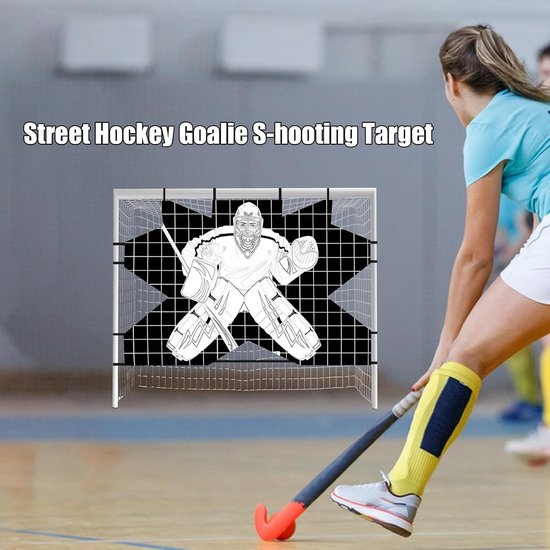 Hockey Keeper Target - Precisie Shooting Sheet Doel Oefening Trainer | Duurzame Rating Tool, All Wether Shot Blocker voor Trein Home Toernooien — afbeelding 2