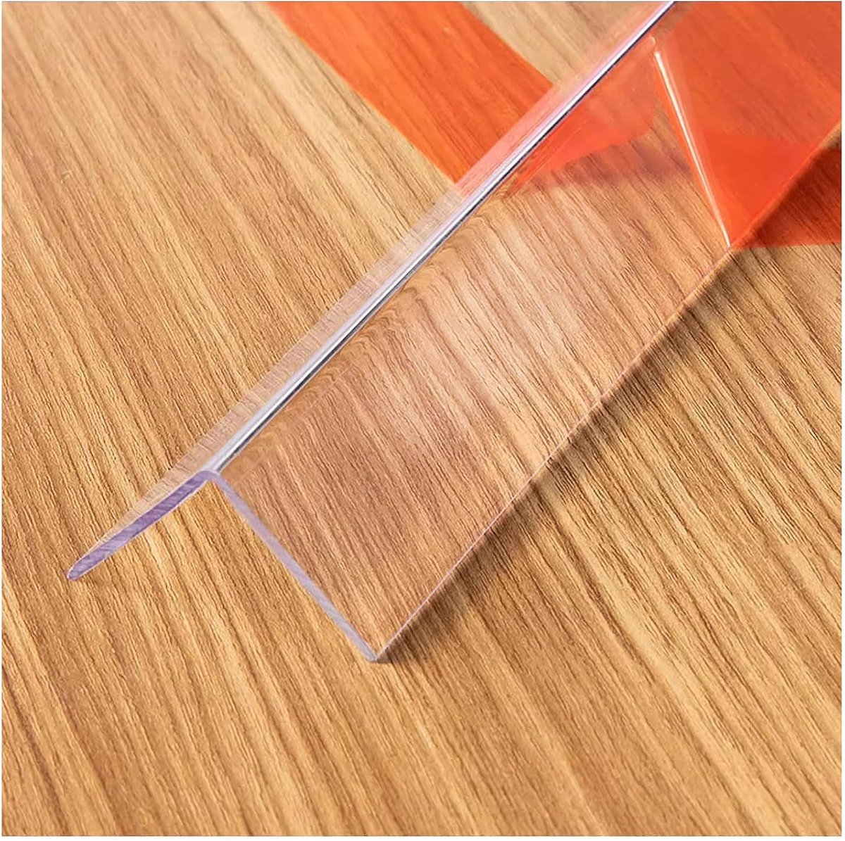 Kunststof Randbeschermer, Muurrandbeschermer, Transparante Hoekbeschermers, 1,7 Cm 3 Cm 4 Cm Breed, Voor Binnen In De Woonkamer Slaapkamer (Kleur: Breedte 1,7 Cm, Maat: 120 Cm 47,2 Inch