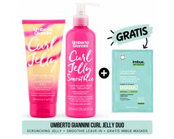 Umberto Giannini Curl Jelly Smoothie & Limited-Edition Vanilla Curl Jelly Duo + GRATIS Imbue Mask Sachet