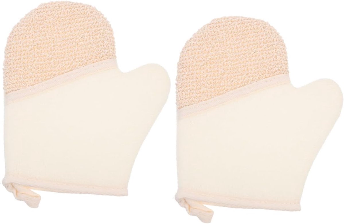 Stevige En Draagbare Badhandschoenen - Lichaamsscrubbers Voor En Exfoliatie