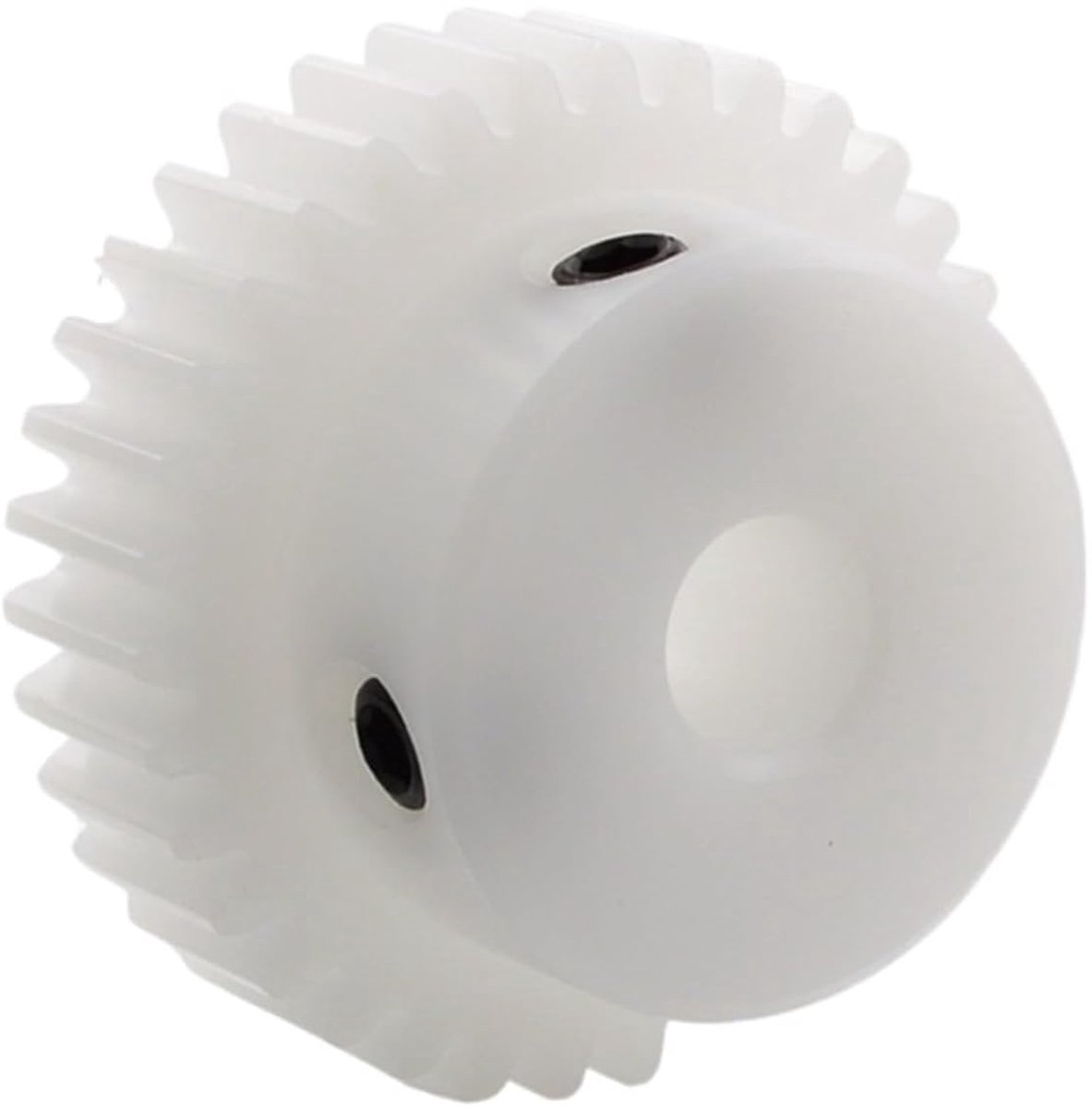 1 STUKS 1 Module POM Plastic Tandwielen 15T/16T/18T Bewerkte Boring 4/5/6/8/10mm Nylon Motor Boss Tandwiel voor CNC-apparatuur(1 Module 15T Bore 4mm)