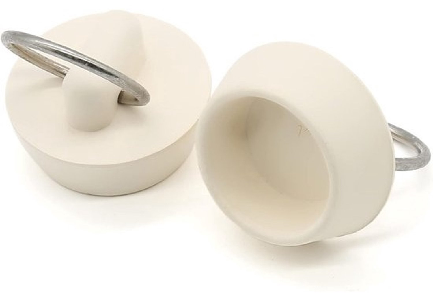 Rubberen afvoerstop - 2 stuks - voor badkuip, keuken en badkamer - 1 inch
