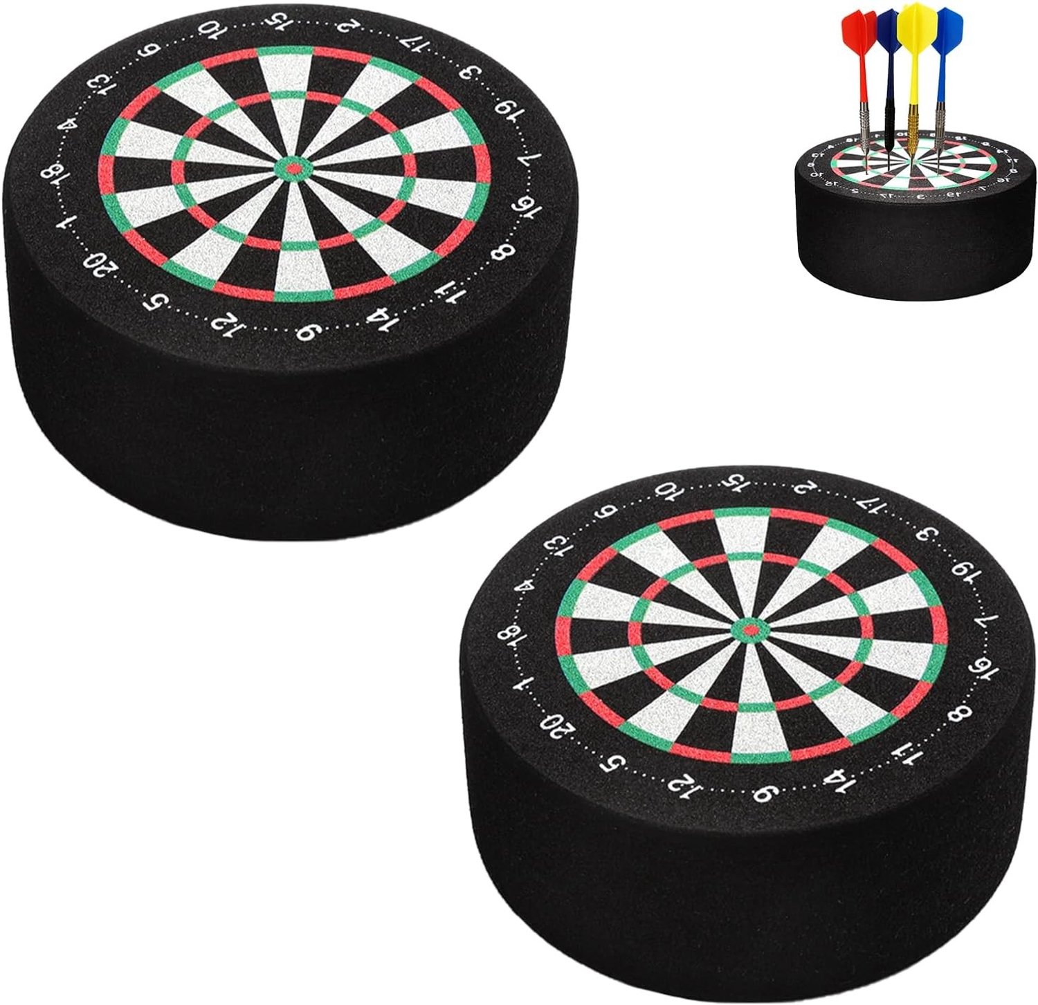 Professionele Dart Houder Set van 2 - Stabiele Dart Stand voor Thuis en Bar - Ideaal voor Dartspelers en Mini Dartbord Accessoires