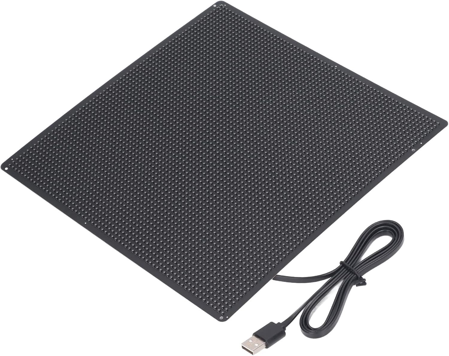 Reclametekentransmissie Programmeerbaar scrollpaneel 64x64 Resolutie 5v USB Aangedreven voor zakelijke weergave Gepersonaliseerd decor