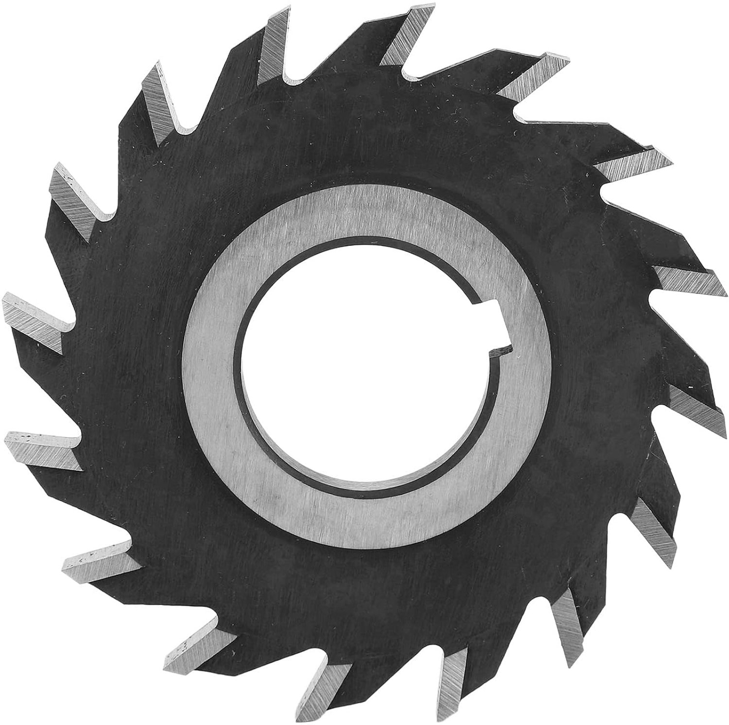Hogesnelheidsstaalfrees Tandwielsnijschijf Industriële kwaliteit Precisie-snijgereedschap met groot uitgesneden ontwerp voor metaal-houtbewerking 80 mm diameter 16 tanden