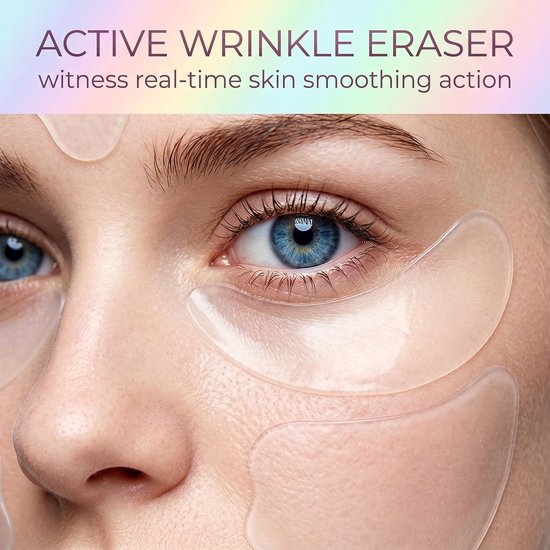 11 stuks anti-rimpel siliconen voorhoofdrimpelmasker, herbruikbaar oogpad voor volle, halsrimpels, huidlijnen, schoonheid, oogverzorgingscrème, applicator 's nachts — afbeelding 3