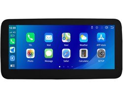 10,25 inch Carplay-scherm voor Mercedes Benz A/B/CLA/GLA/G-Klasse W246 W176 C117 X117 X156 2013-2015 NTG4.5 Systeemupgrade Touchscreen Android Auto Autoradio GPS Bluetooth