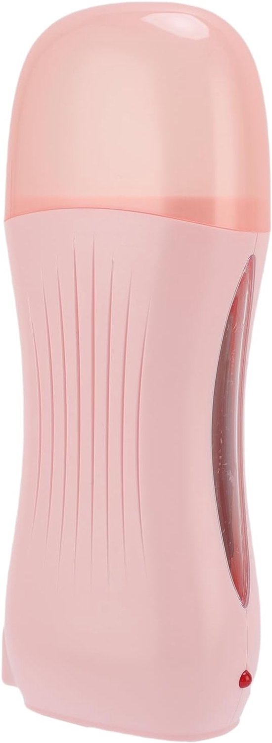 Pongnas 40W Rol Wax Machine, Hair Removal Depilatory Verwarmer, Verwarmt de Rol op Waxwarmer voor 100 G Wasroller (niet inbegrepen) (Rooskleurig)