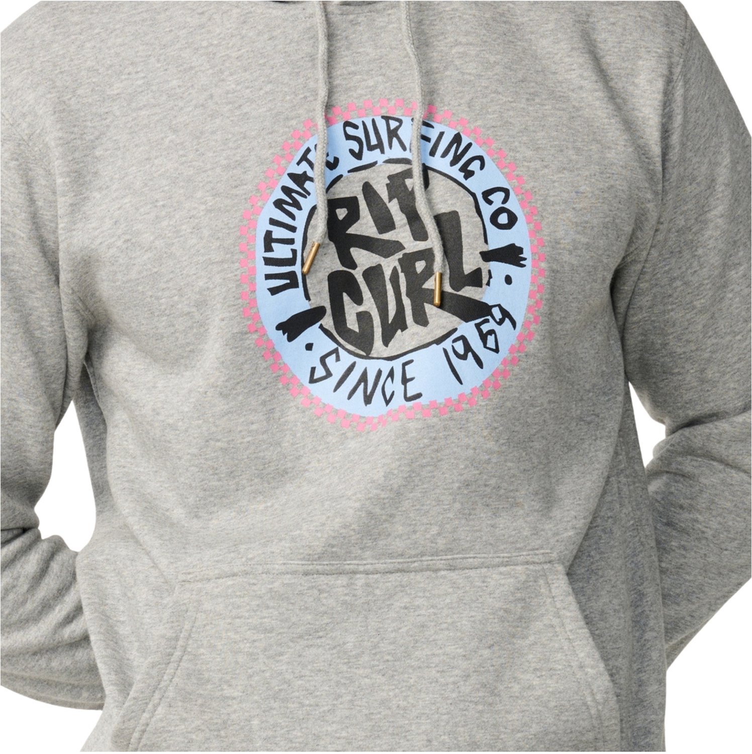 2026 Rip Curl Heren Stroomlijn Hoodie Heather Grijs