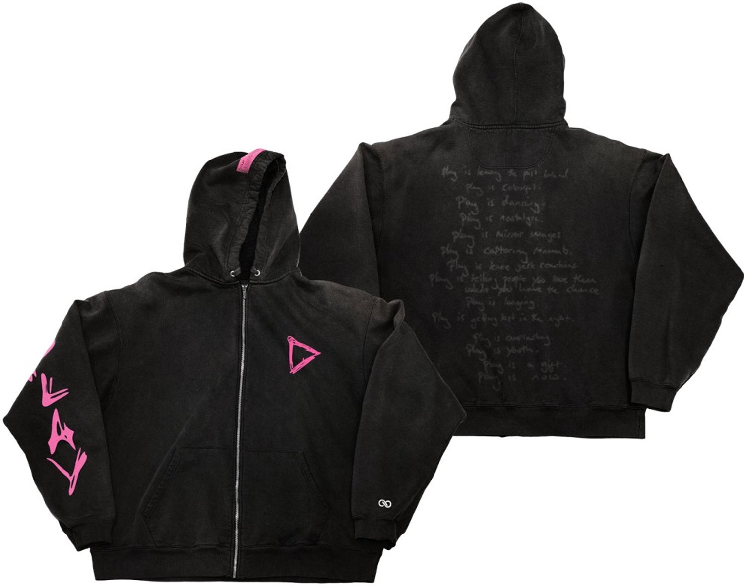 Ed Sheeran - Play Vest met capuchon - L - Zwart
