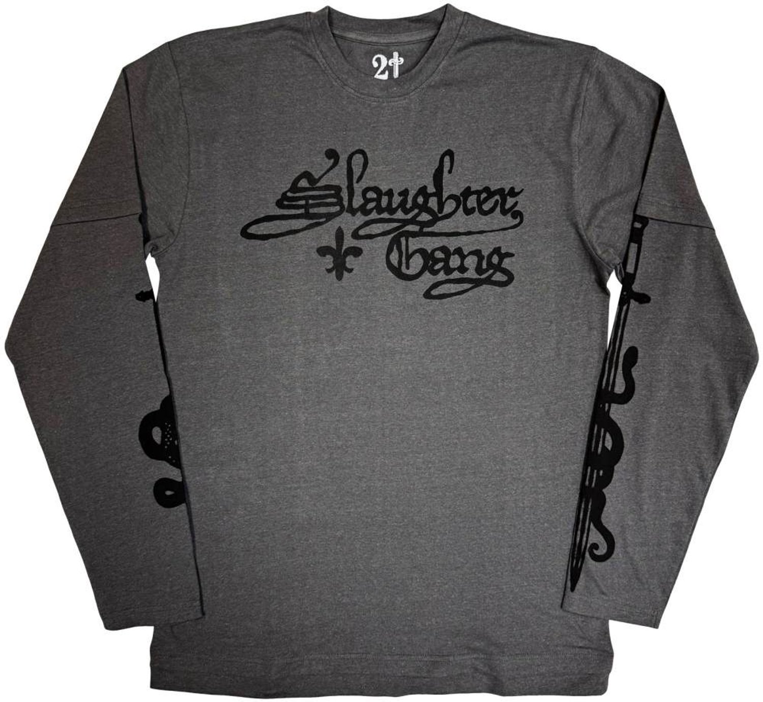 21 Savage - Slaughter Gang Longsleeve shirt - L - Grijs