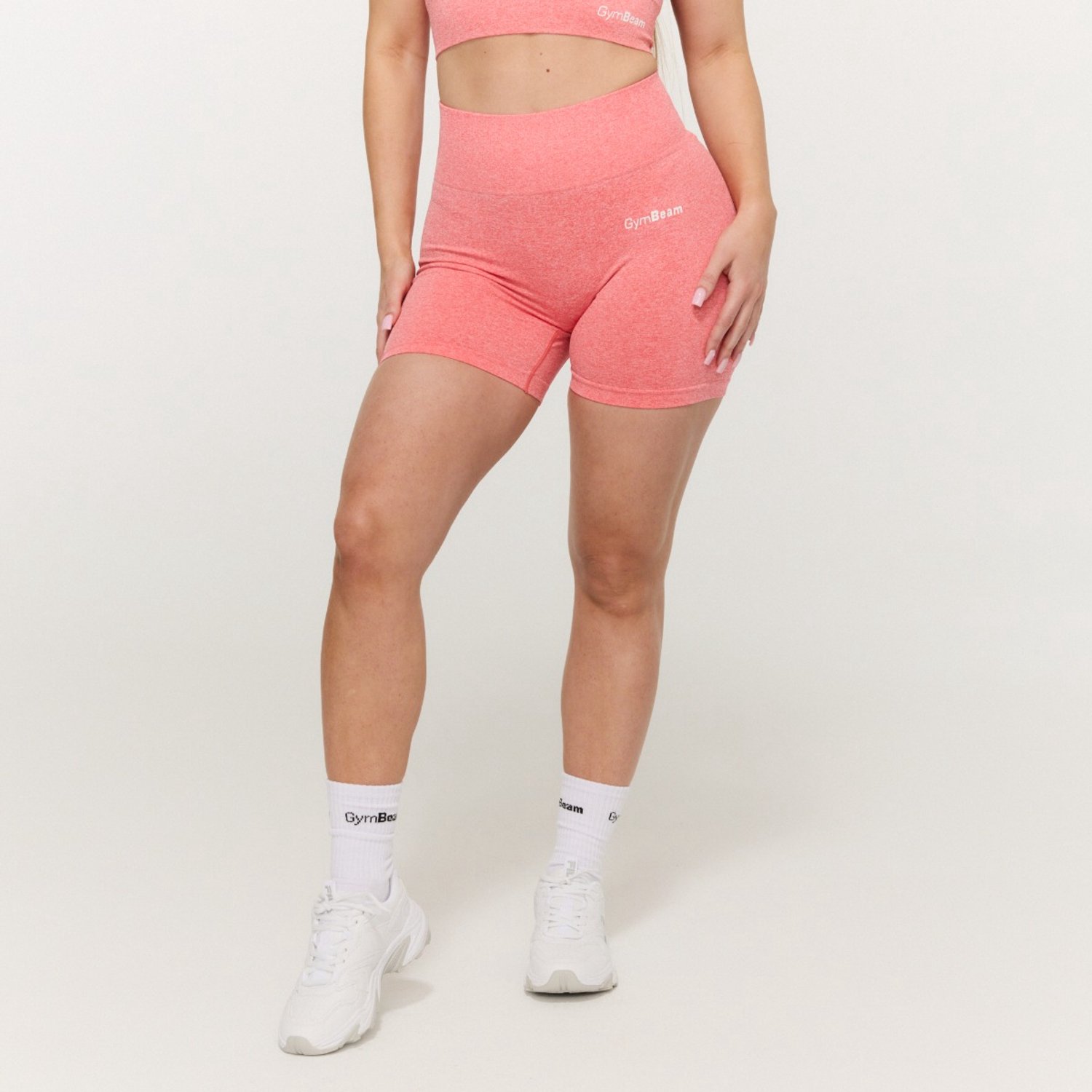 GymBeam Dames FLO Korte Broek Koraal S