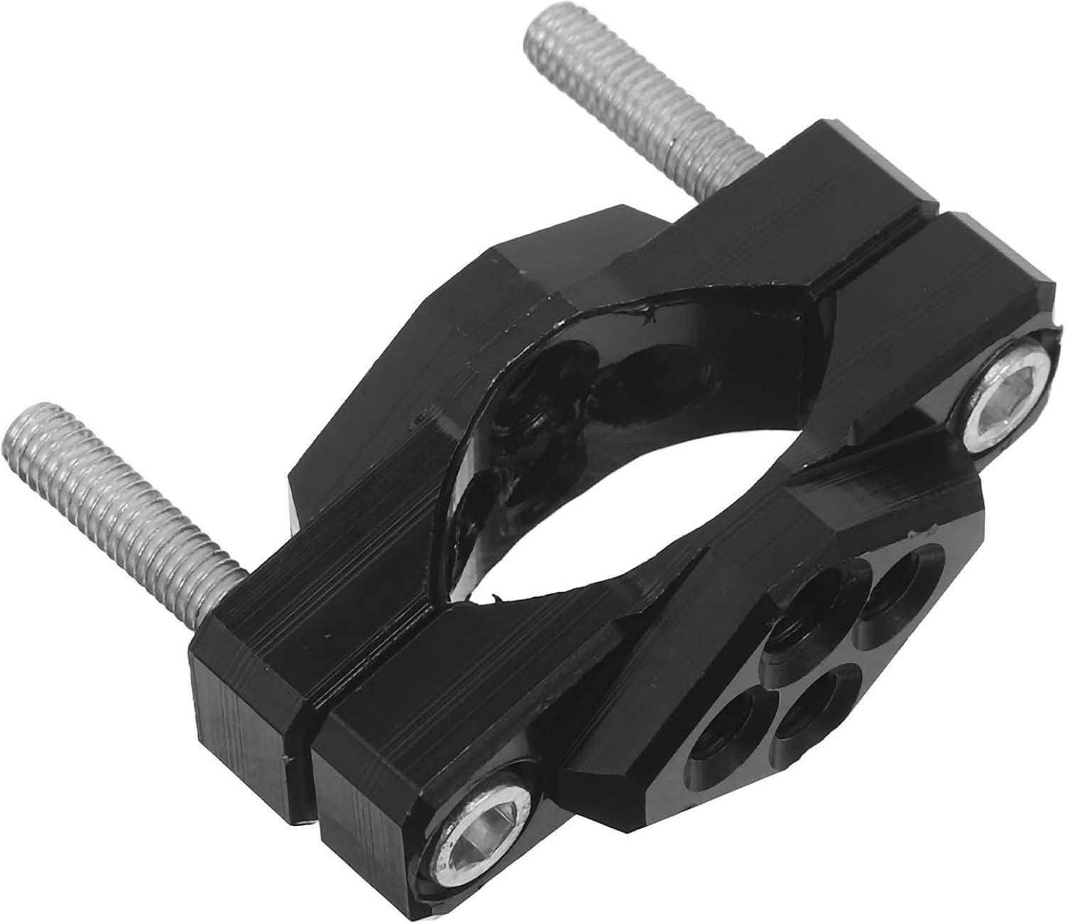 Motorfiets Spiegelbevestiging Handlebar Clamp Bracket Fietsspiegel Houder Veilig voor Accessoires Fietscomputers Sterk Eenvoudig Te Installeren Geschikt voor Gebruik