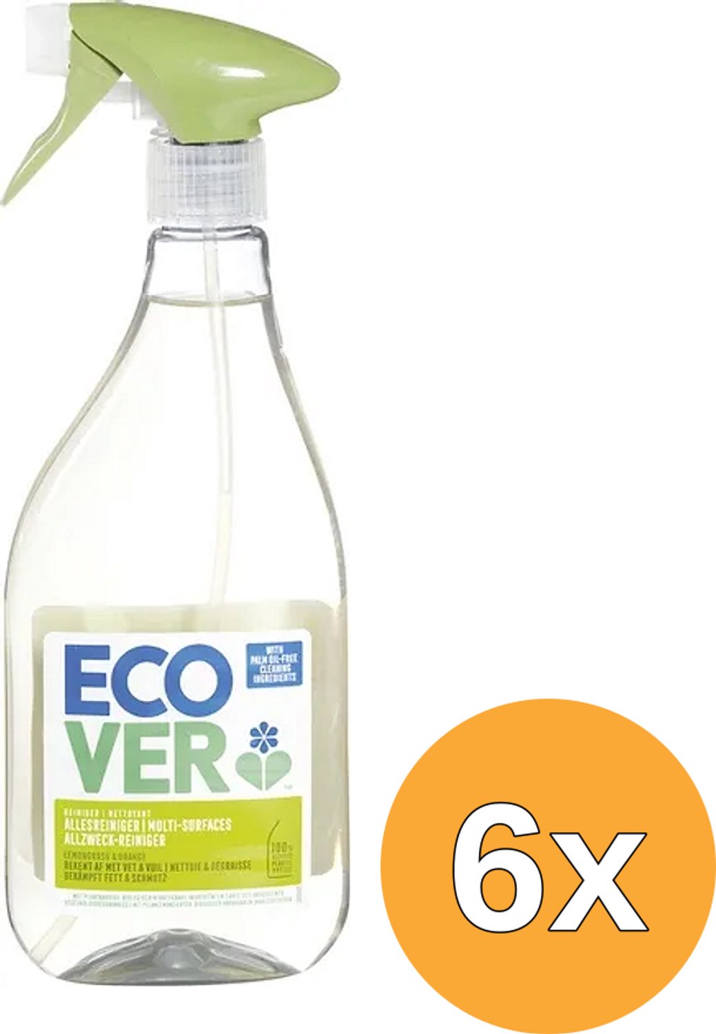 6x Ecover Allesreiniger Spray (500 ml)