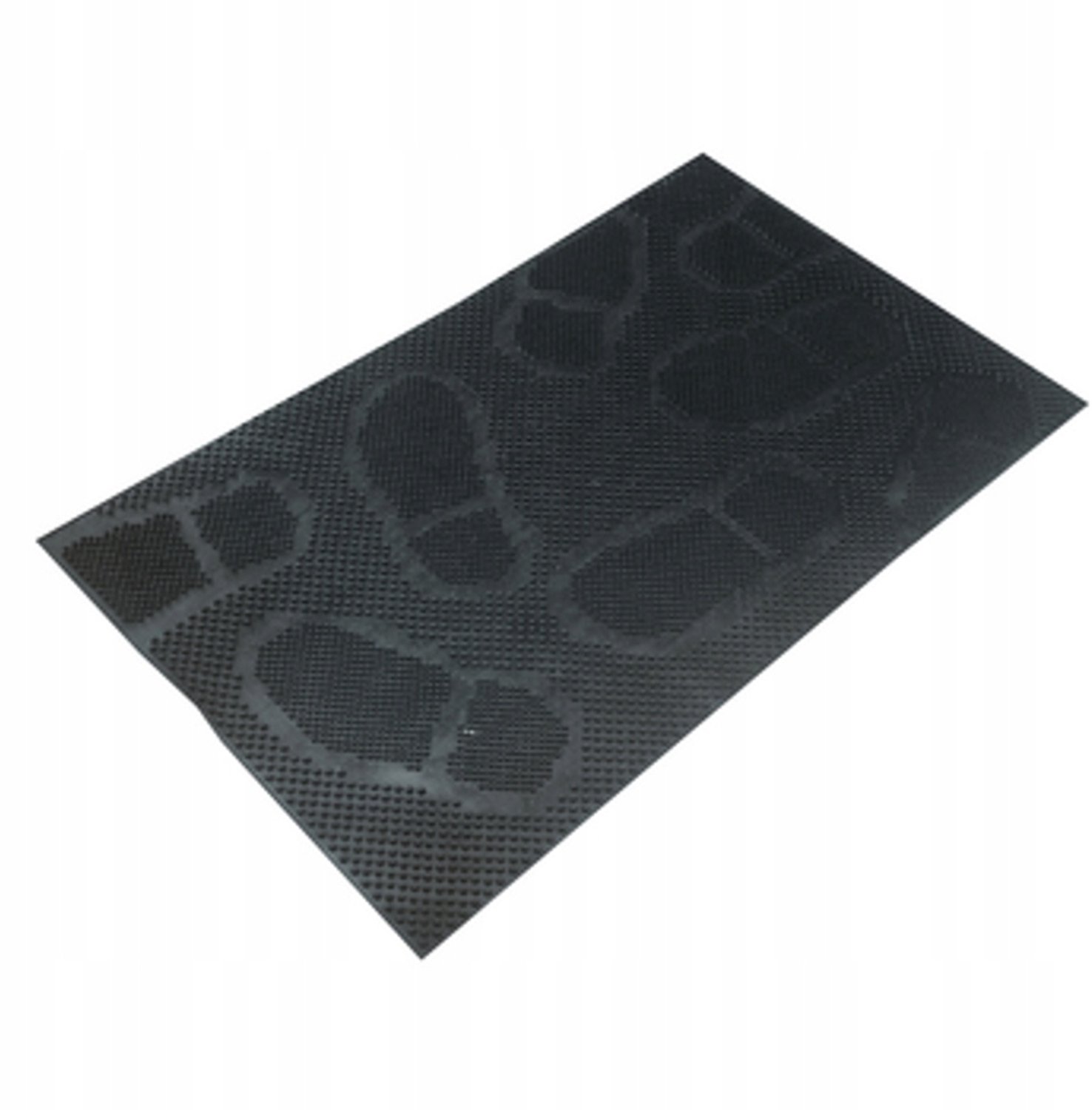 Rubberen Deurmat "Naaldjes" - Antislip, 35x60 cm