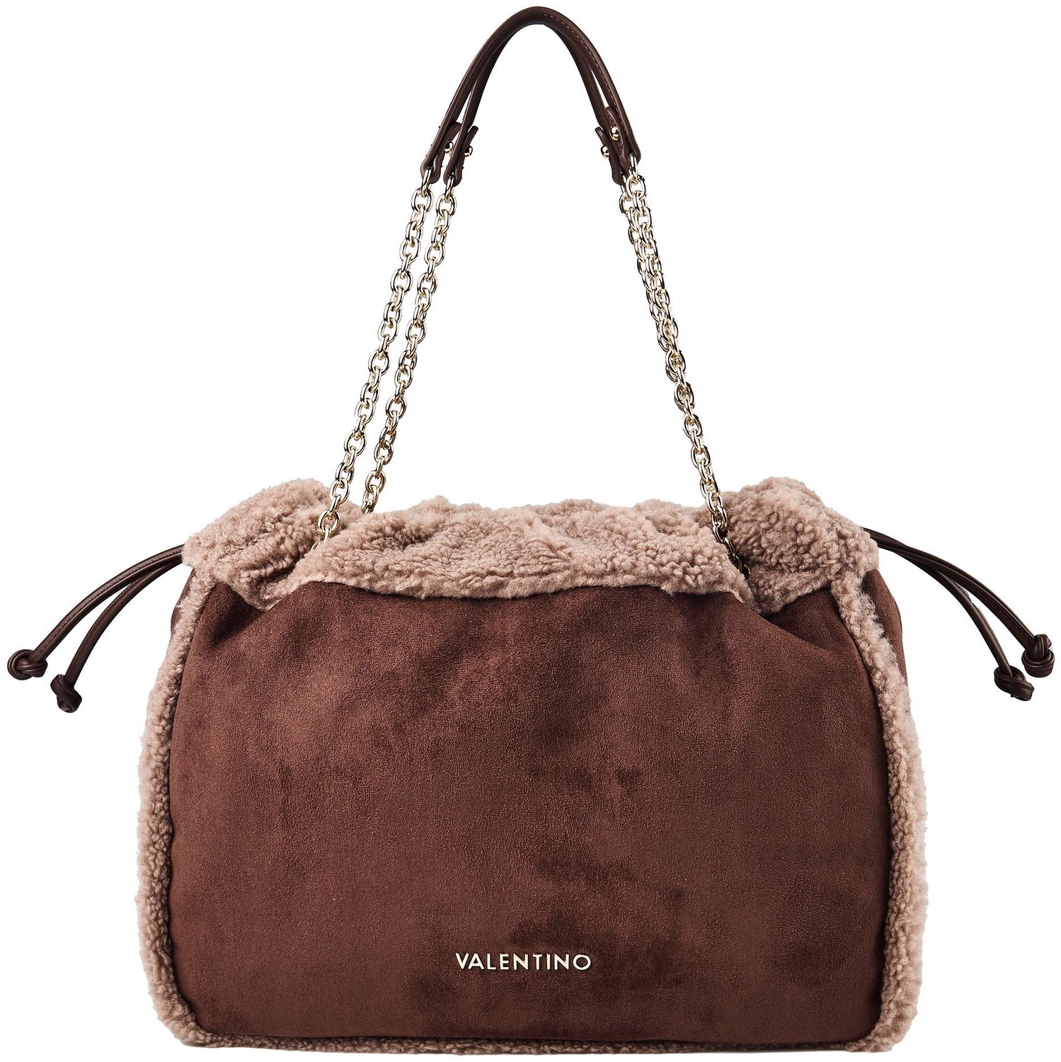 VALENTINO shopper Max Shopping Bag Caffe / Taupe bruine